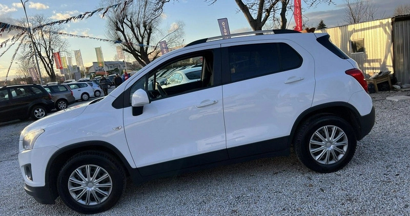 Chevrolet Trax cena 43800 przebieg: 137000, rok produkcji 2013 z Świdnica małe 301